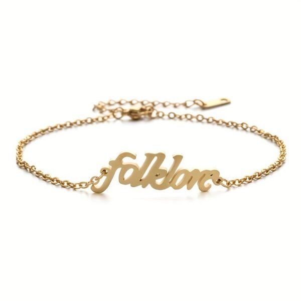 Real Gold Plating O Chain Stainless Steel Anklets - Image 7
