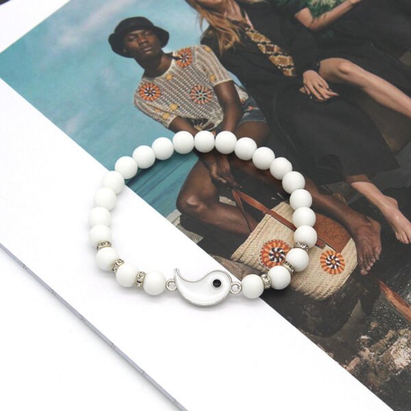 Yin Yang Bagua Natural Stone Best Friend Bracelets - Image 4
