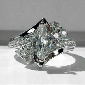 Horse Eye Zircon Ring