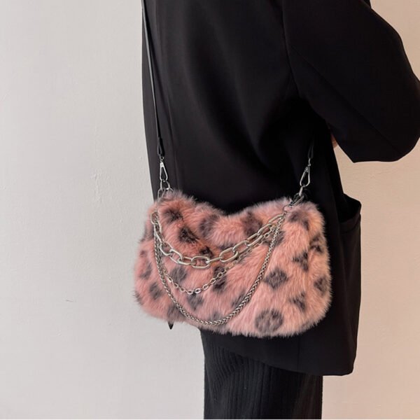 Plush Baguette Bag