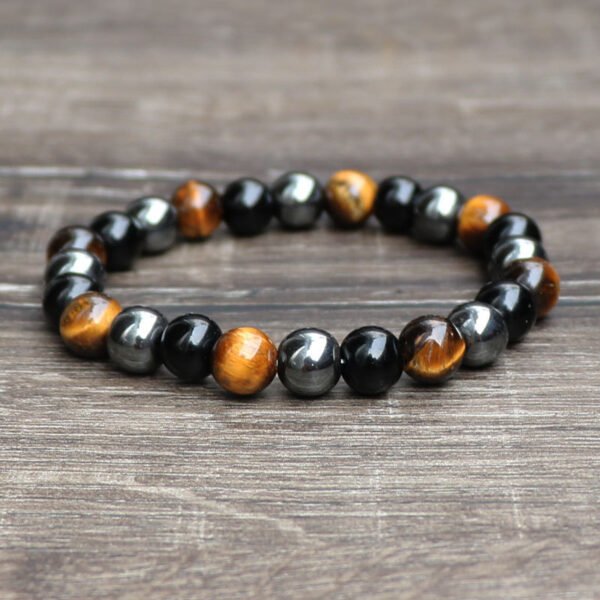 Tigereye Haematite Bracelets For Men And Womencouple - Image 4