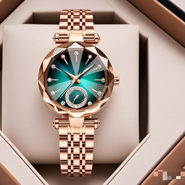 Women's Casual Simple Quartz Watch With Diamond - Image 7
