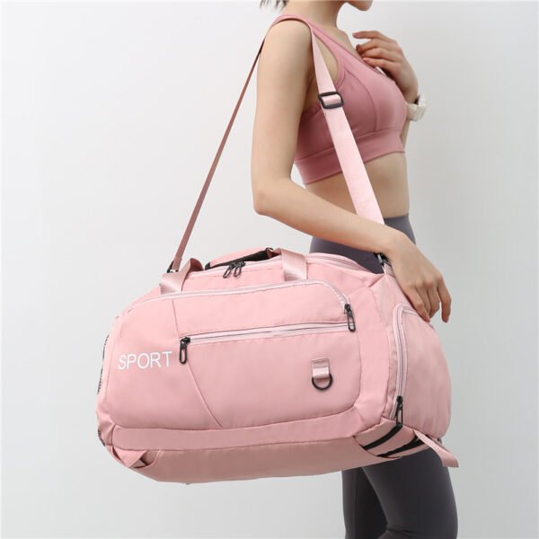 Gym Bag With Shoe Compartment