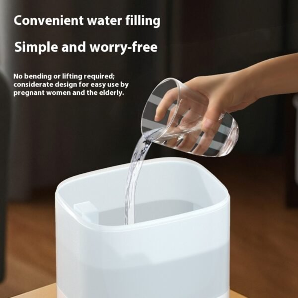 Cross-border New Arrival 2L Large Capacity Fog Double Spout Humidifier Usb Household Mute Night Light Air Atomizing Hydrating - Image 2