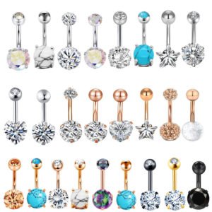 Belly Nail Piercing