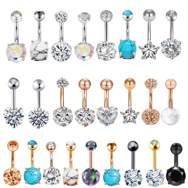 Belly Nail Piercing