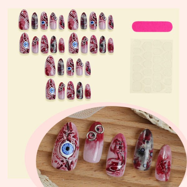 Women's Halloween 3D Almond Nail Set (30 Pieces) - Image 7