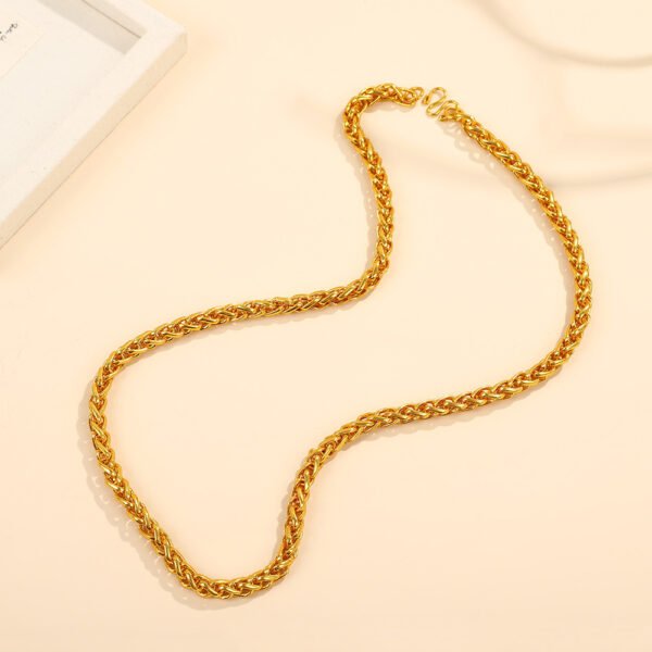 Personality Simple Titanium Steel No Fading Snake Bones Chain - Image 3