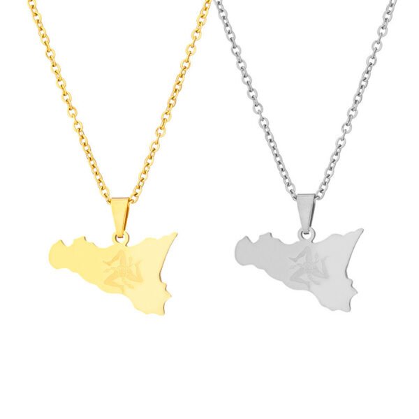 Geometric Pendant Necklace