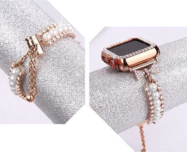 Smart Watch Pearl Bracelet Watch Band - Image 9