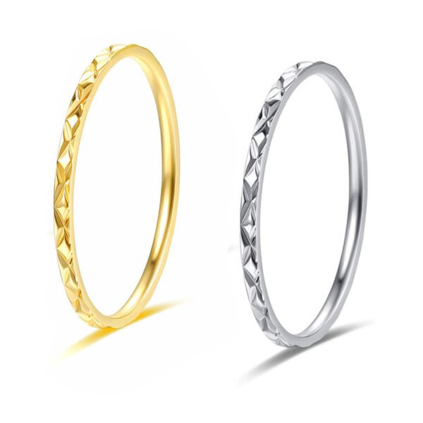 Korean-style couple ring
