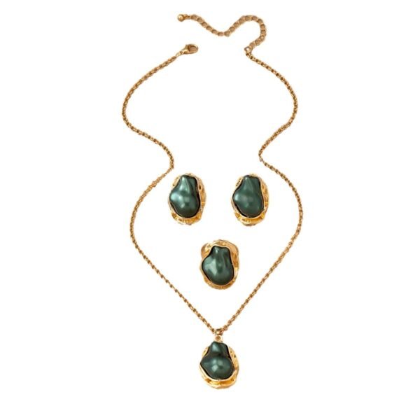 Retro Pearl Jewelry Set