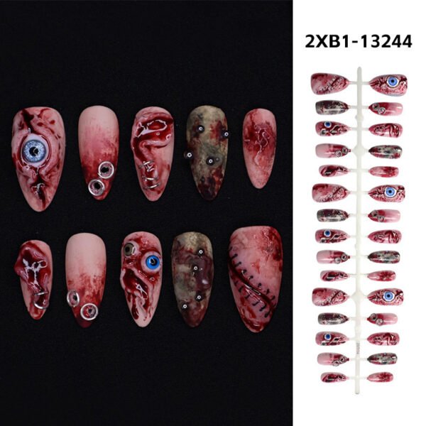 Women's Halloween 3D Almond Nail Set (30 Pieces) - Image 4