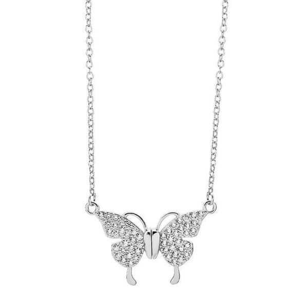 Women's Butterfly Titanium Steel Clavicle Necklace - Image 2