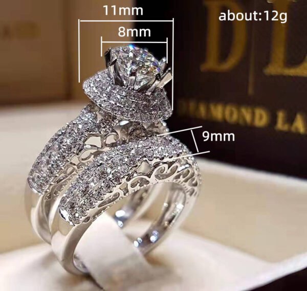 Women’s luxury couple ring