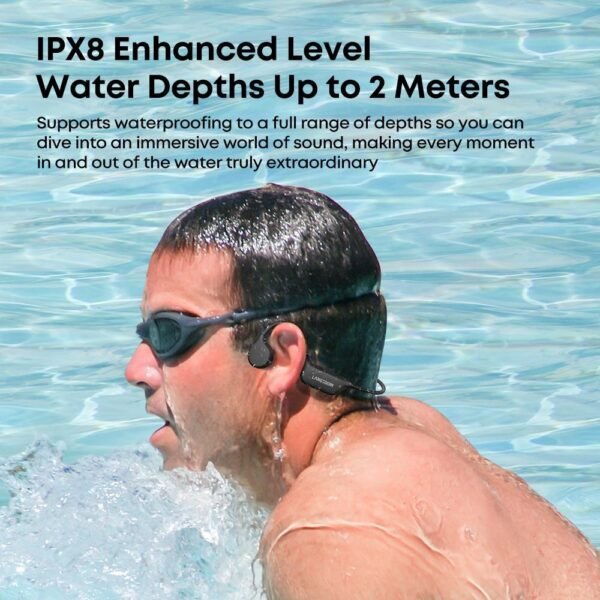 IPX8 Waterproof Headset Swimming Bluetooth Headphones With 32G TF Card Sports Wireless Earbuds Stereo Bone Conduction Earphone - Image 3