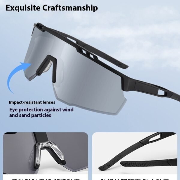 Ski Eye Protection Bicycle Cycling Men And Women Windproof Sunglasses - Image 5