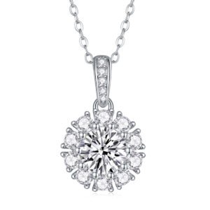 Moissanite Diamond Pendant