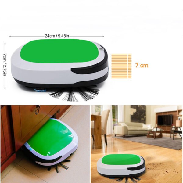 Compact Random Cleaning Robot Vacuum - Image 4