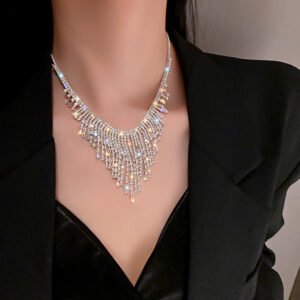 Diamond Tassel Necklace