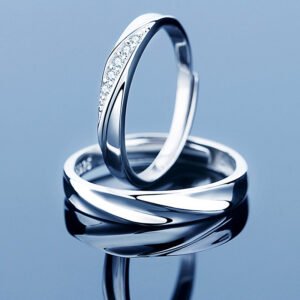 Intertwined Couple Ring