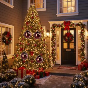 Red Glass Christmas Ornaments