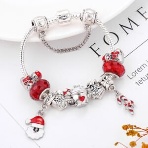 Santa Claus Charm Bracelet