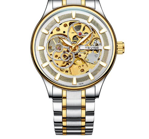 Men's Luminous Starry Day Night Mechanical Watch - Image 4