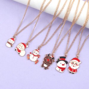 Christmas Cartoon Necklace