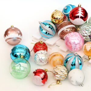 Hand-Painted Christmas Balls