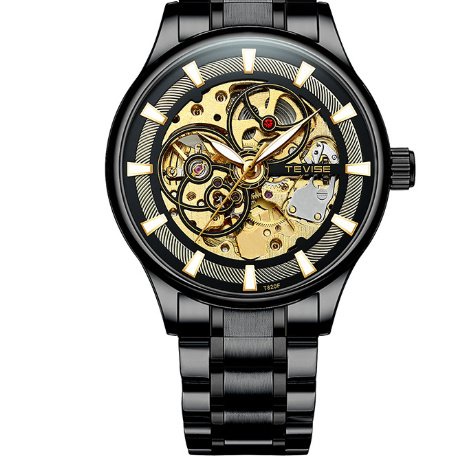 Men's Luminous Starry Day Night Mechanical Watch - Image 6