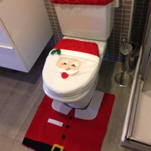 Christmas Toilet Set