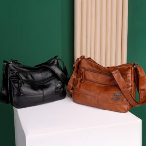 Soft Leather Crossbody Bag