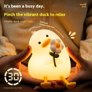 Flower Duck Night Light