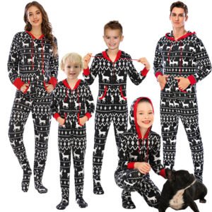 One-Piece Family Christmas Pajamas