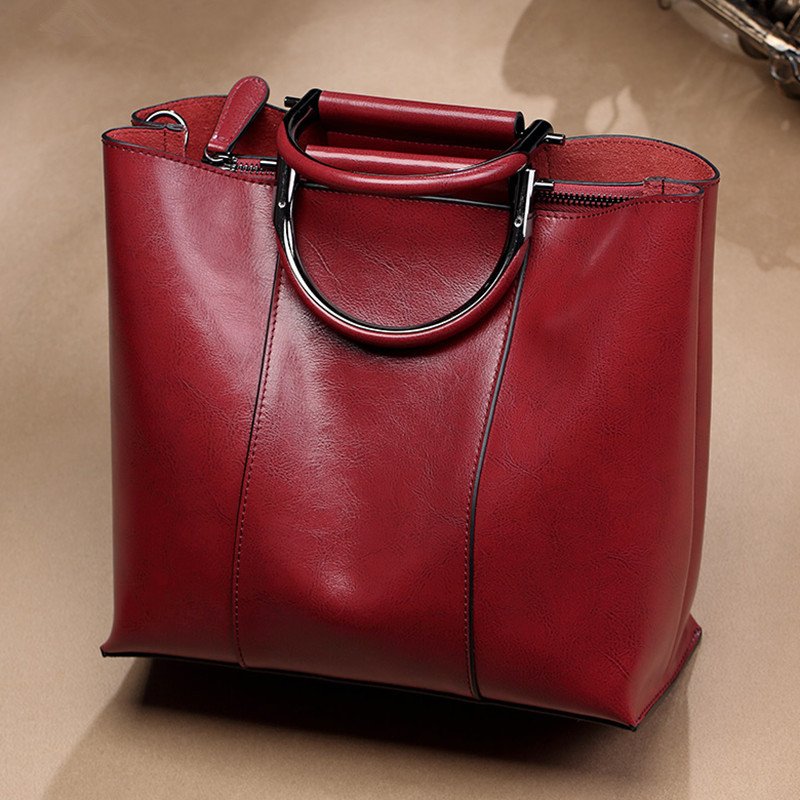 Genuine Leather Handbag